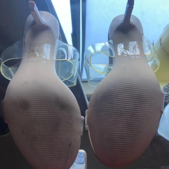 Aldo beige strappy heels - Picture 3 of 4